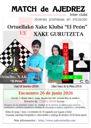 --Cartel A3 - Match Xake Gurutzeta