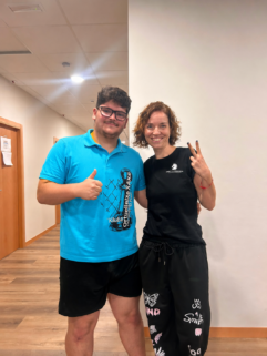 Aitor y Sabrina Vega